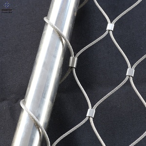 Malla de Alambre de Acero Inoxidable Flexible 304 316 de Alta Resistencia para Recintos de Animales de Zoológico y Aviarios - Product Image 2