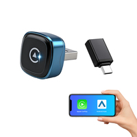 Adaptador Inalámbrico USB Mini CarPlay Dongle para Android Auto, Conexión Estable y Rápida, Plug and Play para Vehículos con iPhone