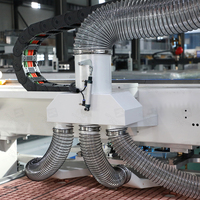 Machine de gravure sur bois automatisée 1325, routeur CNC, table à vide 4*8FT