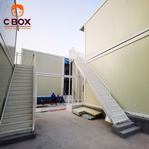 แผนกโครงการสำเร็จรูปขายส่ง Cbox โรงแรมแบบโมดูลาร์ บ้านพักตากอากาศแบบแผงแซนวิช สำนักงานสำเร็จรูป หอพัก บ้านคอนเทนเนอร์เคลื่อนที่ - Product Image 6