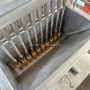 Small Semi-Automatic Jelly Candy Vitamin <b>Gummy</b> <b>Bear</b> Candy Making Machine Soft Candy Mold Depositing Production Line for Shops - Product Image 4