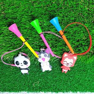 Tee de golf le plus vendu avec breloque de dessin animé, corde anti-perte faite à la main, longueur 83 mm, 0,02 kg, logo personnalisé, en caoutchouc et plastique pour golfeurs - Product Image 2