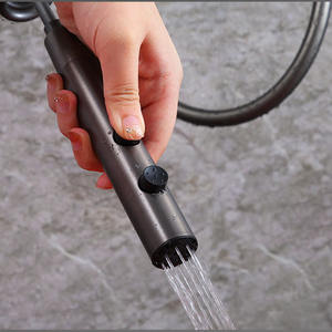 Venta al por mayor atmósfera pistola <span class=keywords><strong>de</strong></span> luz gris baño Piano pantalla Digital <span class=keywords><strong>grifo</strong></span> <span class=keywords><strong>ducha</strong></span> lluvia 4 Funciones Sistema Conjunto - Product Image 2