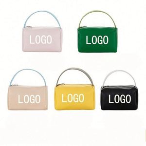 Bolsa de Viaje Cosmética de Gran Capacidad, Impermeable, de Cuero PU para Mujer, Organizador de Artículos de Aseo, Estuche de Maquillaje, Regalo - Product Image 1