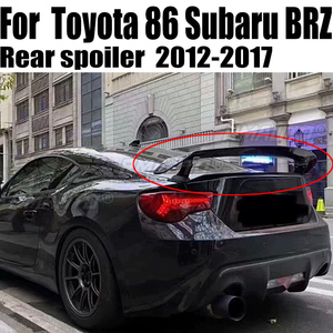 For Toyota GT86 Subaru BRZ Scion FR-S 2012-2017 SARD Style Carbon Fiber Rear Roof Spoiler Wing Trunk Lip <b>Boot</b> <b>Cover</b> Car Styling - Product Image 1