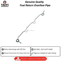أنبوب عودة وفائض الوقود الجديد TAIYI 16454-42502 للجرارات والحفارات واللوادر لموديلات كوبوتا وبوبكات 3D76 2022 الزراعية