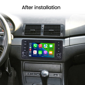 Radio Estéreo para Auto con Android Carplay de 7 Pulgadas para <span class=keywords><strong>BMW</strong></span> Serie 3 E46 <span class=keywords><strong>M3</strong></span> <span class=keywords><strong>X5</strong></span> 1998-2006, WiFi, GPS, Navegador, Unidad Principal, BT, SWC - Product Image 2