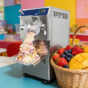 17L tank Commerciële IJsmachine Eén smaak ETL CE Gelato Hard IJsmachine Maker RVS Italiaanse IJsmachine - Product Image 1
