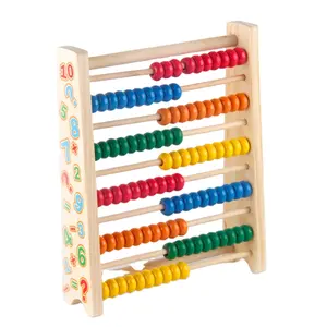 2022 Neues Design Perlen Abacus Baby Kids Lernen Holz Lernspiel zeug für Kinder