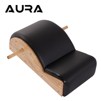 Correcteur de posture en chêne pleine taille, durable, réglable et portable, pour le yoga, le Pilates, l'entraînement en studio, les bienfaits pour la santé, design écologique