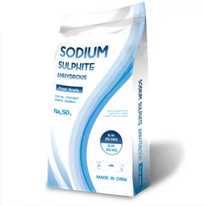 Sodyum sülfit susuz endüstriyel sınıf 98% toz CAS 7757-83-7 stokta tedarik