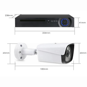 Chất lượng cao 8CH POE 4k 8MP CCTV IP Hệ thống camera với nhận dạng khuôn mặt hai chiều âm thanh & tầm nhìn ban đêm cho Xmeye NVR lưu trữ - Product Image 5