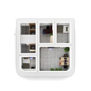 Modernes städtisches Design Urban Pop-up Komfortable öffentliche Öko-Toilette Edelstahl Rest Service Station Kiosk Stands House - Product Image 3