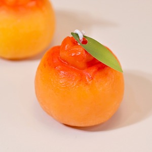 Mum yapımı mum kalıpları için toptan 3D şekil turuncu silikon kalıp - Product Image 3