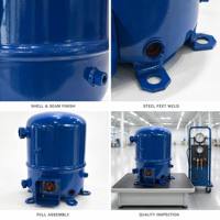 Compresseurs de climatisation à scroll de 5 tonnes HR054U4LP6, HRH051U5LP6 avec réfrigérant R410A HR054U4LP6, HRHO51U4LP6A HRH051U5LP6