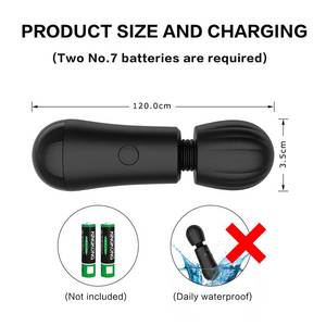 Mini vibradores eléctricos multimodos para el punto G, masajeador corporal <span class=keywords><strong>Morado</strong></span> para mujeres, Juguetes sexuales - Product Image 5