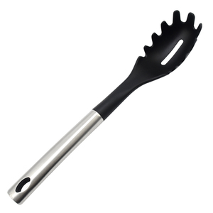 Hot Sell Stainless Handle Nylon Cooking Kitchen <strong>Spaghetti</strong> <strong>Spoon</strong> - Product Image 4
