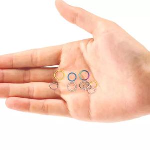 Nhẫn khuyên mũi, khuyên môi bằng thép không gỉ 316L, kiểu clicker, dành cho nữ và nam - Product Image 6