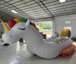 2023 grand <span class=keywords><strong>bateau</strong></span> d'eau <span class=keywords><strong>licorne</strong></span> pour adultes 10 personnes gonflable <span class=keywords><strong>licorne</strong></span> remorquable <span class=keywords><strong>bateau</strong></span> banane à deux voies tube de ski aquatique - Product Image 5