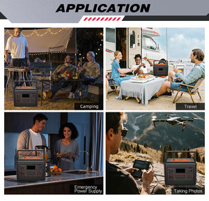 Station d'alimentation portable 1000W 1024WH, générateur solaire LiFePO4, générateur solaire mobile pour le camping en plein air - Product Image 3