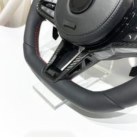 Volant en cuir pleine fleur de haute qualité avec bouton M compatible avec BMW CS M Series G80 G82 G20 G30 330i Série 5 Série 7