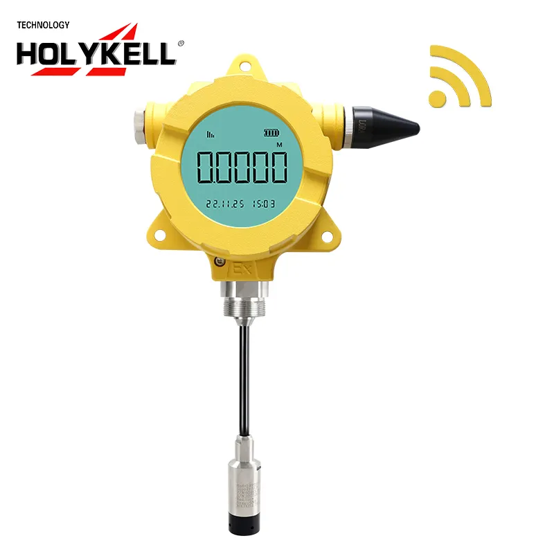 Беспроводной датчик уровня воды Holykell OEM GPRS GSM, измерительные инструменты уровня топлива