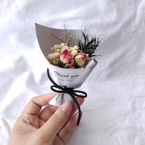 DREA-nevera para decoración Interior de coche, miniarreglo de flores secas prensadas naturales, venta al por mayor - Product Image 4