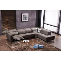 Canapé de bureau moderne, canapé en cuir pour salon, fauteuil de détente multifonctionnel, canapé en cuir luxueux