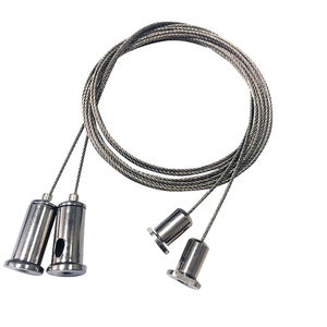 Kit de <span class=keywords><strong>suspension</strong></span> de câble réglable pour <span class=keywords><strong>plafond</strong></span>, kit de <span class=keywords><strong>suspension</strong></span> de câble pour éclairage, boîte à lumière, éclairage LED - Product Image 3