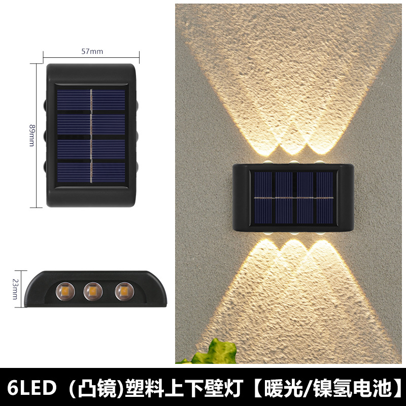 6 LEDs/cálido