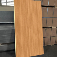 Panneau mural en bois massif de 8 mm, grain de bois, placage bois, décoration murale intérieure, panneaux muraux sans joint