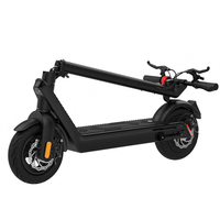 Trottinette électrique Hx X9 500W pliable, autonomie de 65 km, vélo électrique tout-terrain, grande roue, nouveau design, haute vitesse, 36V