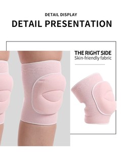 Genouillères de yoga et de pole dance en silicone épaissi avec logo personnalisé, coussinets de <span class=keywords><strong>soutien</strong></span> en éponge pour femmes - Product Image 2