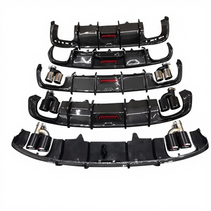 Adatto per <span class=keywords><strong>Audi</strong></span> A3 A4 A5 Q3 A6 A7 A8 Q7 Q8, Kit Carrozzeria Posteriore per Modifica e Aggiornamento RS3 RS4 RS5 RS6 RS7 RSQ7 RSQ8 - Product Image 1