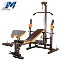 Banc de musculation pliable multifonctionnel Gmwd V7, équipement de fitness à domicile, banc de musculation réglable, cadre en métal, 1 an de garantie, matériau PU