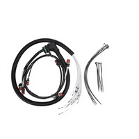 Kit de faisceau de câbles automobiles en gros avec connecteur étanche et conduit ondulé pour réparation de camions – Approvisionnement en vrac