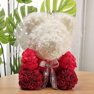 ODIS Orsetto di Rose Premium con Bouquet di Seta a Fioritura Completa, Best Seller per Brand E-commerce - Product Image 5