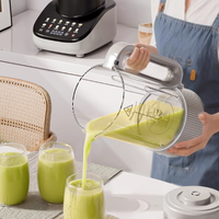 Mixeur Électrique Multifonctionnel 1750ml pour Smoothies, Lait de Soja, Soupes et Jus de Fruits – Usage Commercial et Domestique – 5+ Vitesses