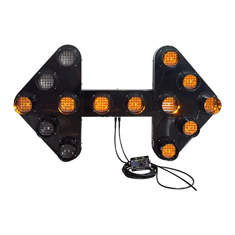 Led Lights Pijl Board Truck Gemonteerd Led Arrow Board Waarschuwing Pijl Board