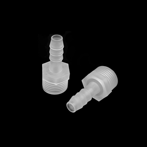 ข้อต่อท่อตรงแบบเกลียวนอกสีดำ รุ่น 01G5014 ขนาด G1/8 G1/4 G3/8 G1/2 พร้อมอะแดปเตอร์แบบเกลียวนอก tbbe วัสดุ POM - Product Image 4