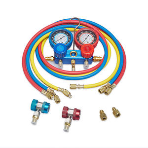 R410a सर्द r134a r12 r22 कई गुना गेज सेट एयर कंडीशनिंग दबाव नापने का यंत्र - Product Image 6