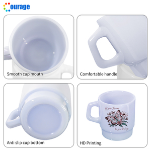 Nueva taza de vidrio de sublimación en blanco de Color Jade, impresión personalizada, tazas en blanco, gafas <span class=keywords><strong>para</strong></span> <span class=keywords><strong>sublimar</strong></span> - Product Image 5