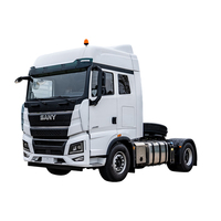 Camion tracteur diesel SANY 4x2 à toit haut pour le transport de conteneurs sur de longues distances