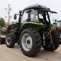 Traktor Pertanian dengan Loader Depan 130hp 4x4wd Tracteur