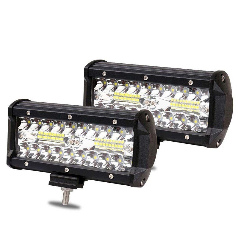 Yosovlamp Car LED work light 120W truck searchlight 12000LM off-road vehicle roof light