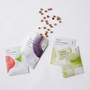 Impression en couleur de petits paquets de graines de plantes en papier kraft blanc amical emballage de graines de légumes d'herbes Enveploe - Product Image 2