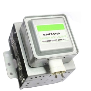 Magnétron pour four à <span class=keywords><strong>micro</strong></span>-ondes compatible avec Galanz M24FB-610A 1KW, aluminium, pièces détachées d'origine pour équipement industriel de <span class=keywords><strong>micro</strong></span>-ondes - Product Image 1