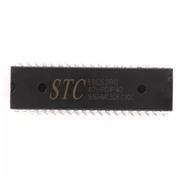 Microcontrôleur STC (Hongjing) à montage en surface -PDIP40 pour téléchargement de programmes STC89C52RC-40I