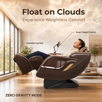 OYEAL Chaise de massage corps entier à gravité zéro 3D, télécommande sans fil, rouleaux de massage des pieds, rail SL, usage commercial, haute technologie, direct usine OEM