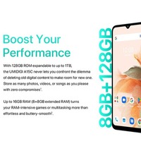 Vente en gros pour les commandes d'exportation - Smartphone Youmi Umidigi A15c 4G triple protection 6,7 pouces, livraison directe depuis Hong Kong